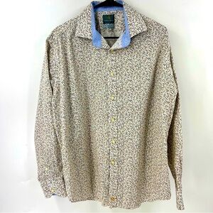 Thomas Dean Longsleeve Button Down‎ Shirt